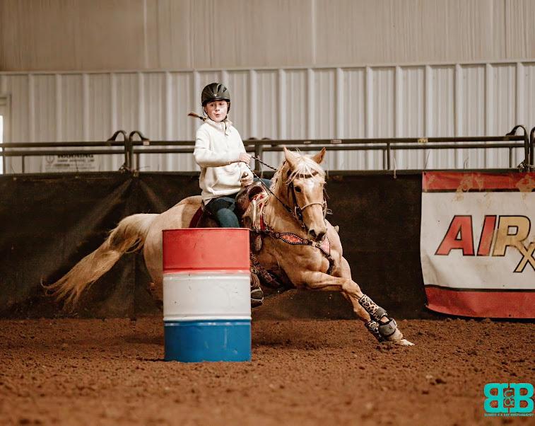 Nora Barrel Racing Star