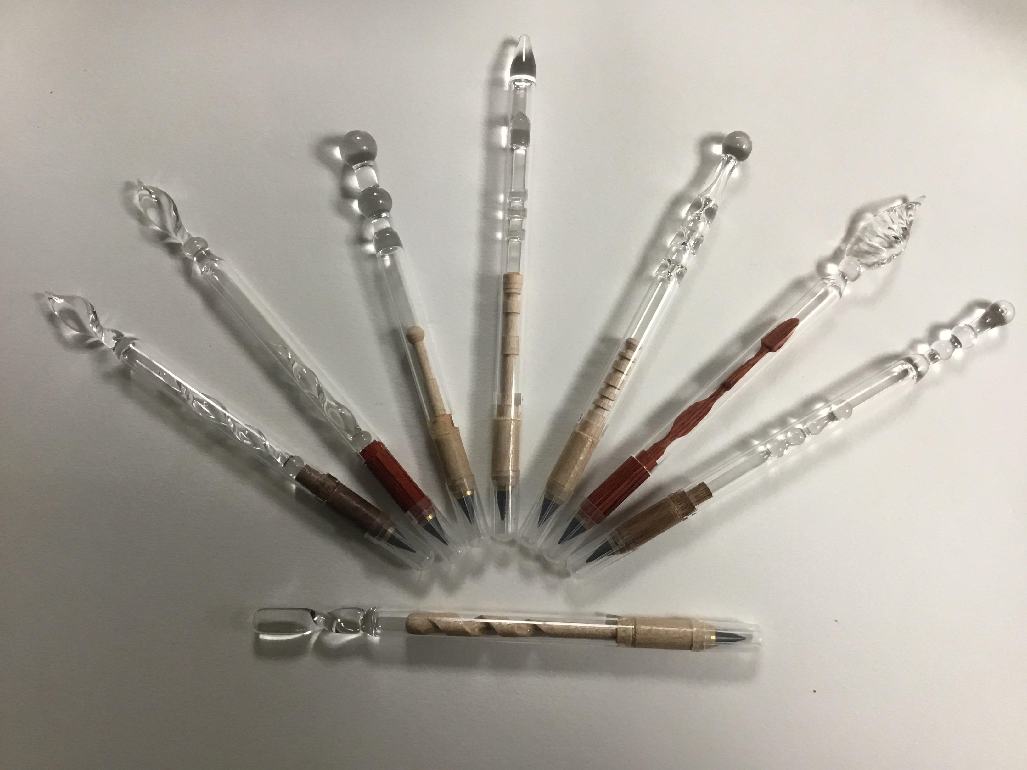 Crayon Verre et Bois