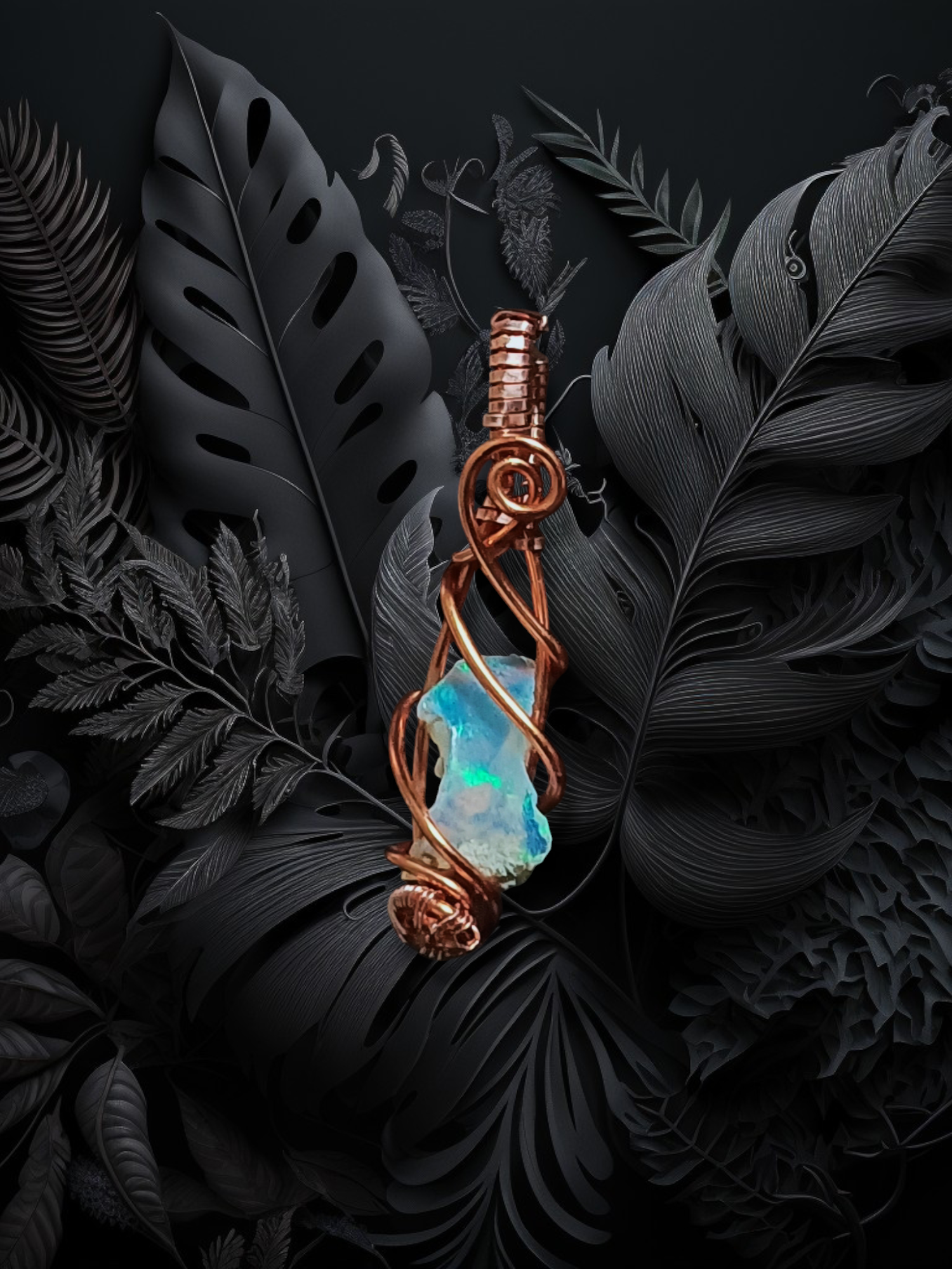 La labradorite pierre envoutante par son évantail de couleur
