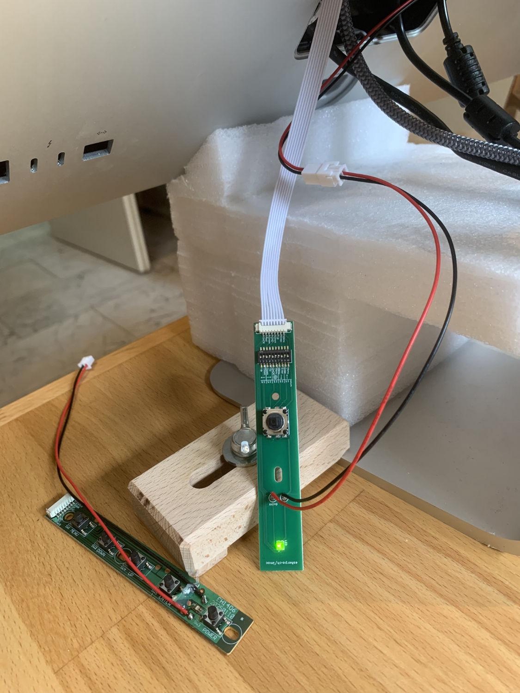 Die Joysticksteuerung als Ersatz der original 5 Button JRY Steuerung