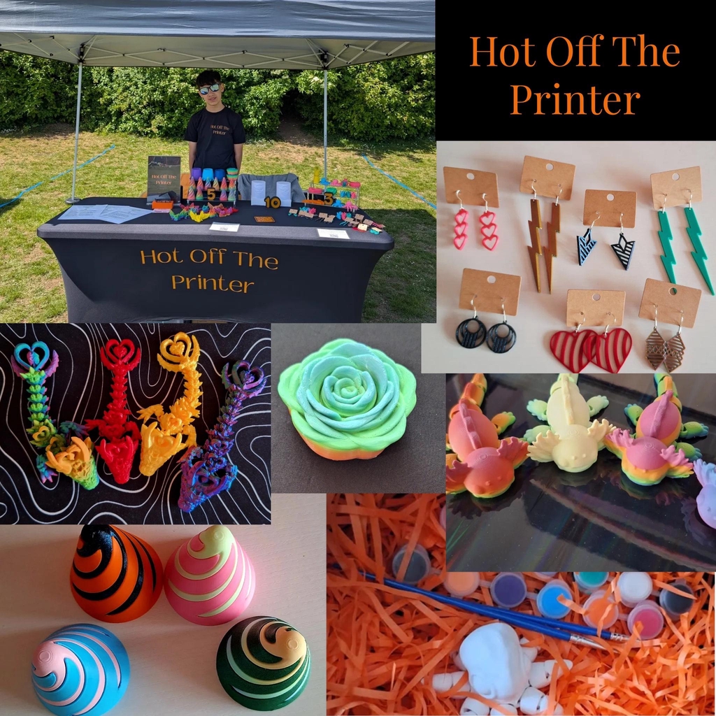 Hot off the printer - 3d printing