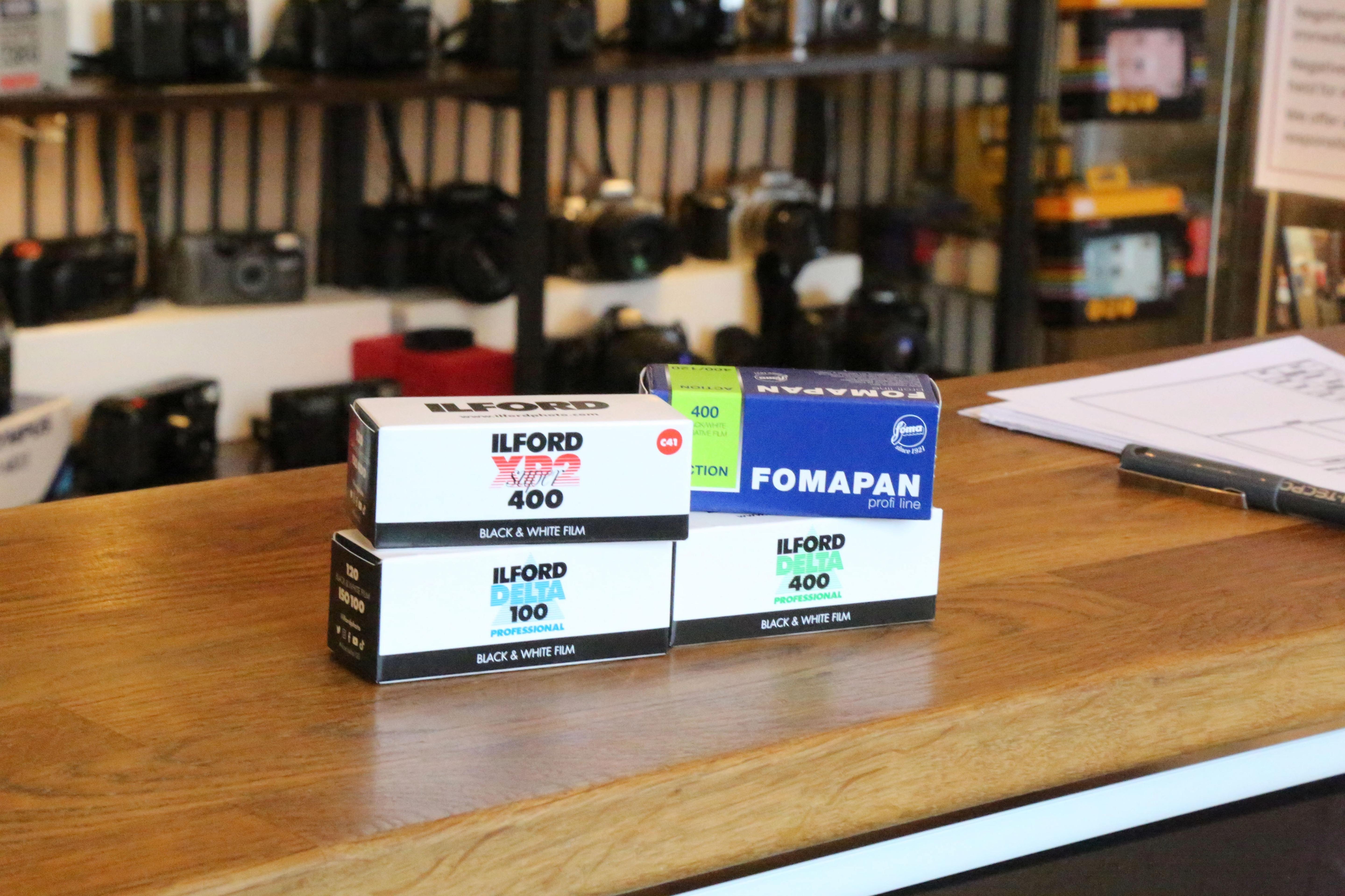 120 B&W Film