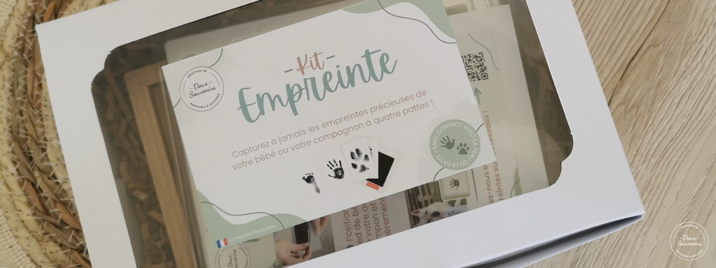 kit empreinte bébé ou animaux