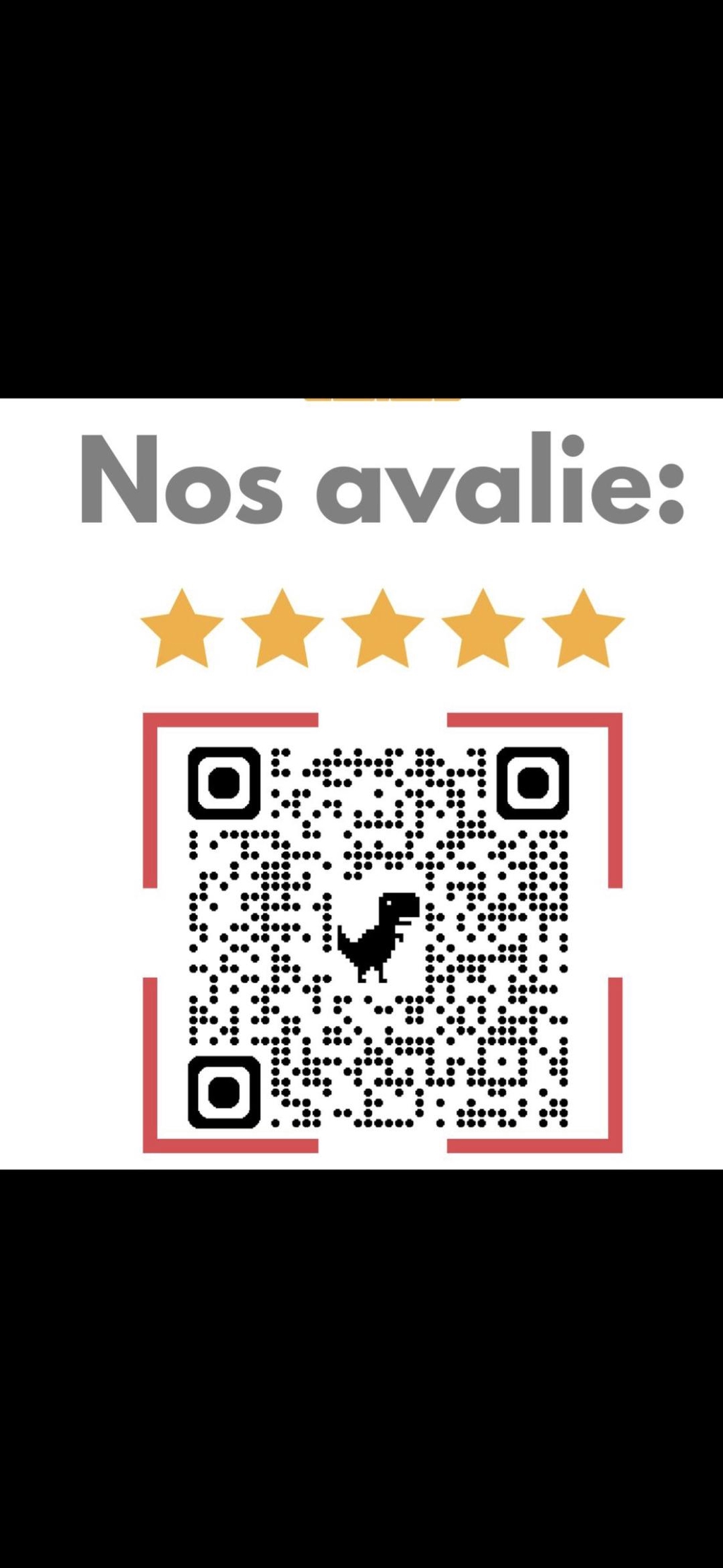 Deixe sua avaliação ⭐️⭐️⭐️⭐️⭐️