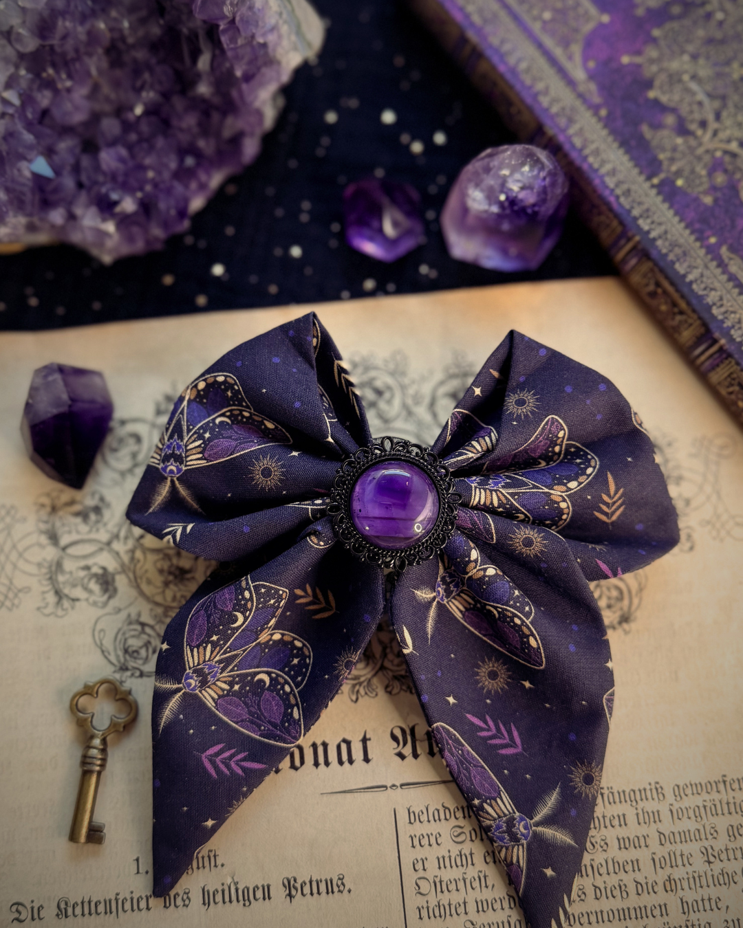 Barrettes Pierre naturelle