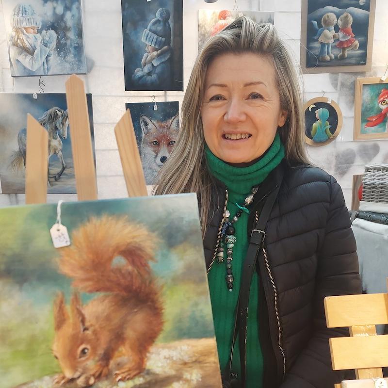 Corinne RIVIERE, artiste peintre dans les Vosges