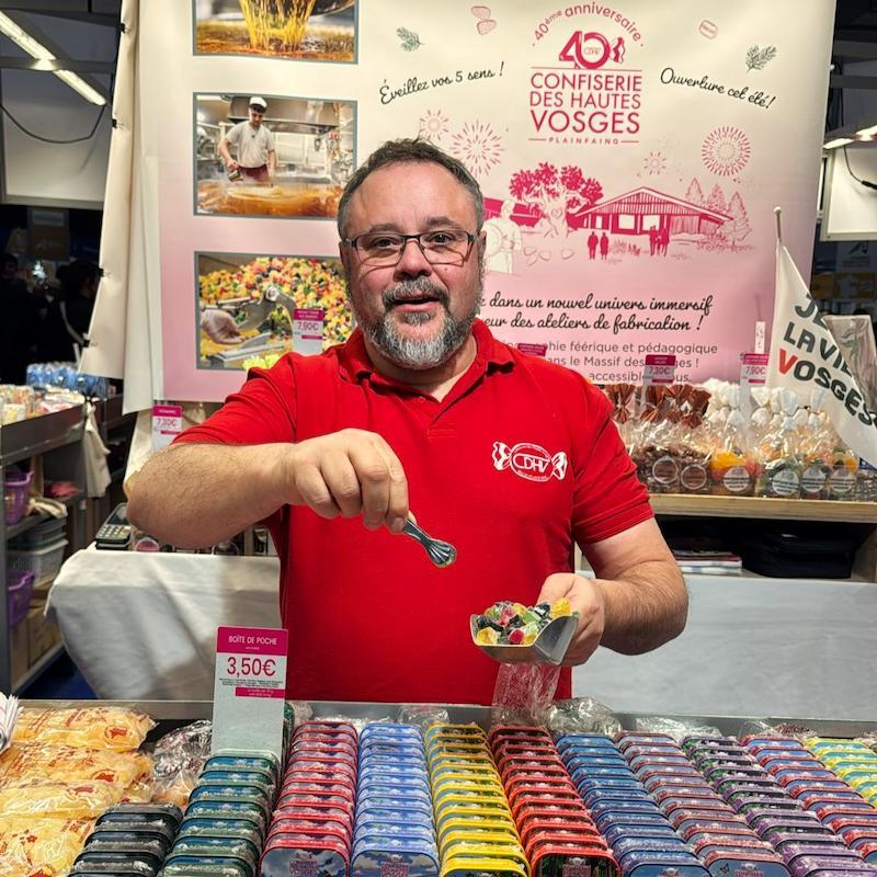 Confiserie des Hautes Vosges, Pascal, artisan confiseur