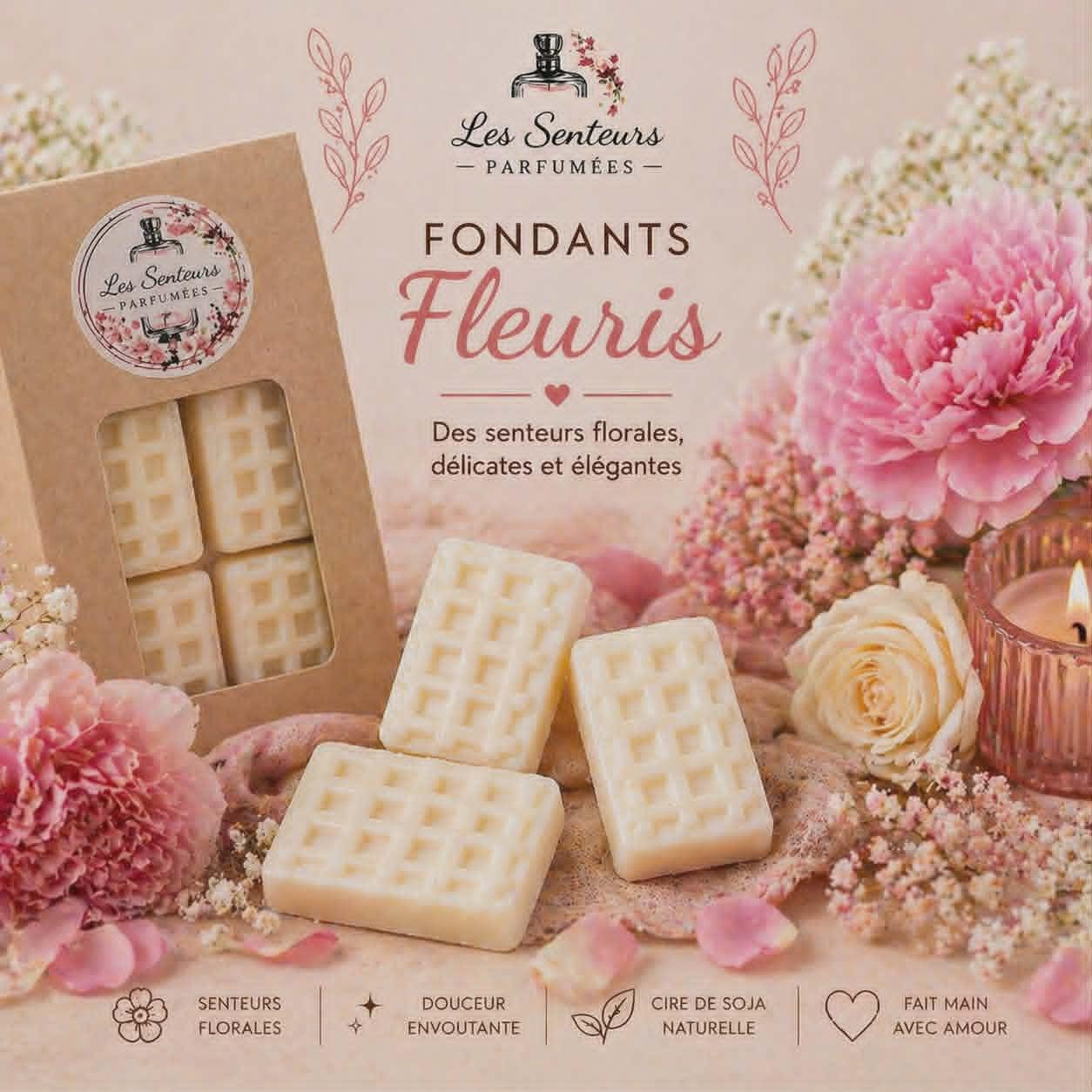 Fondants fleuris