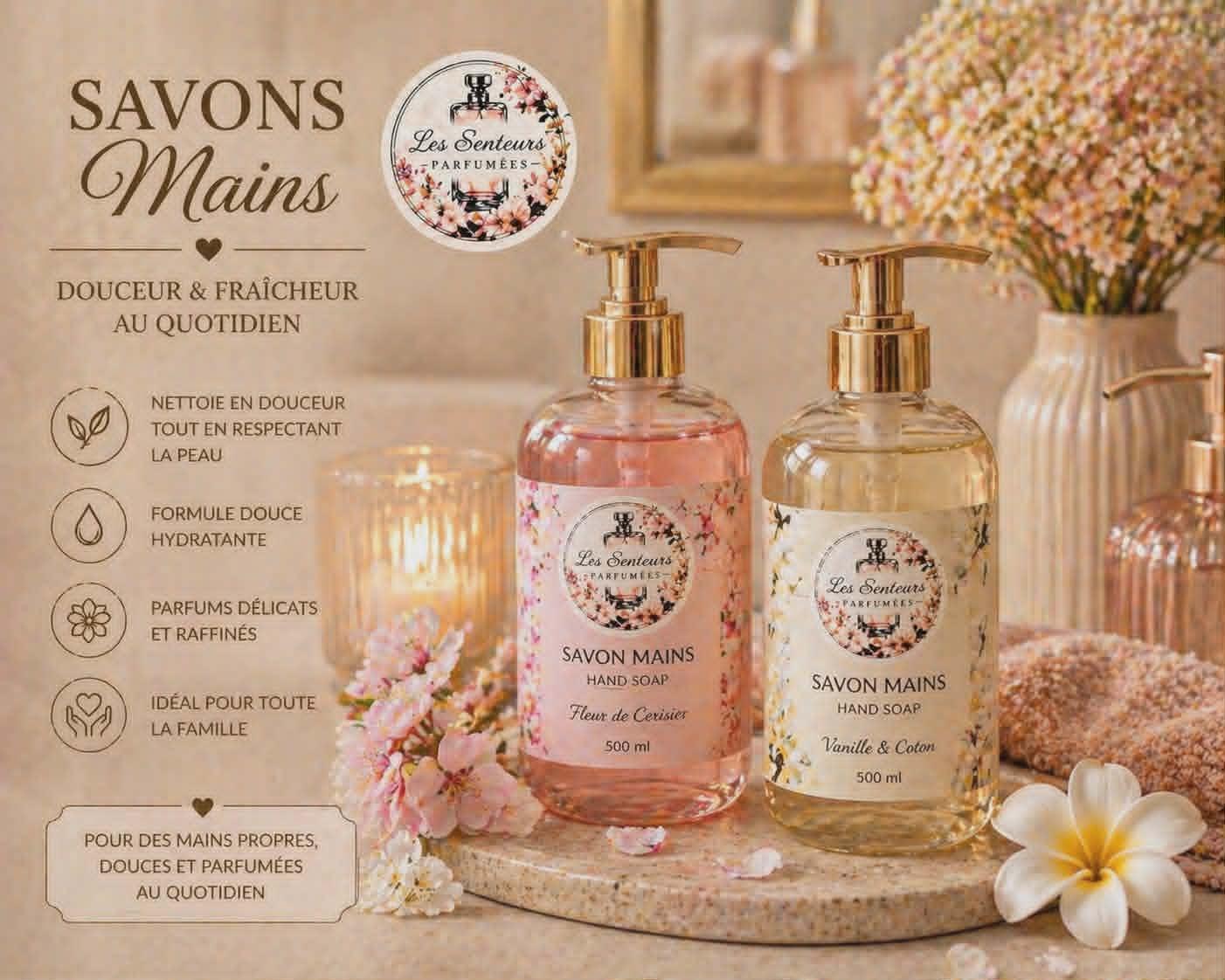 Savons pour les mains