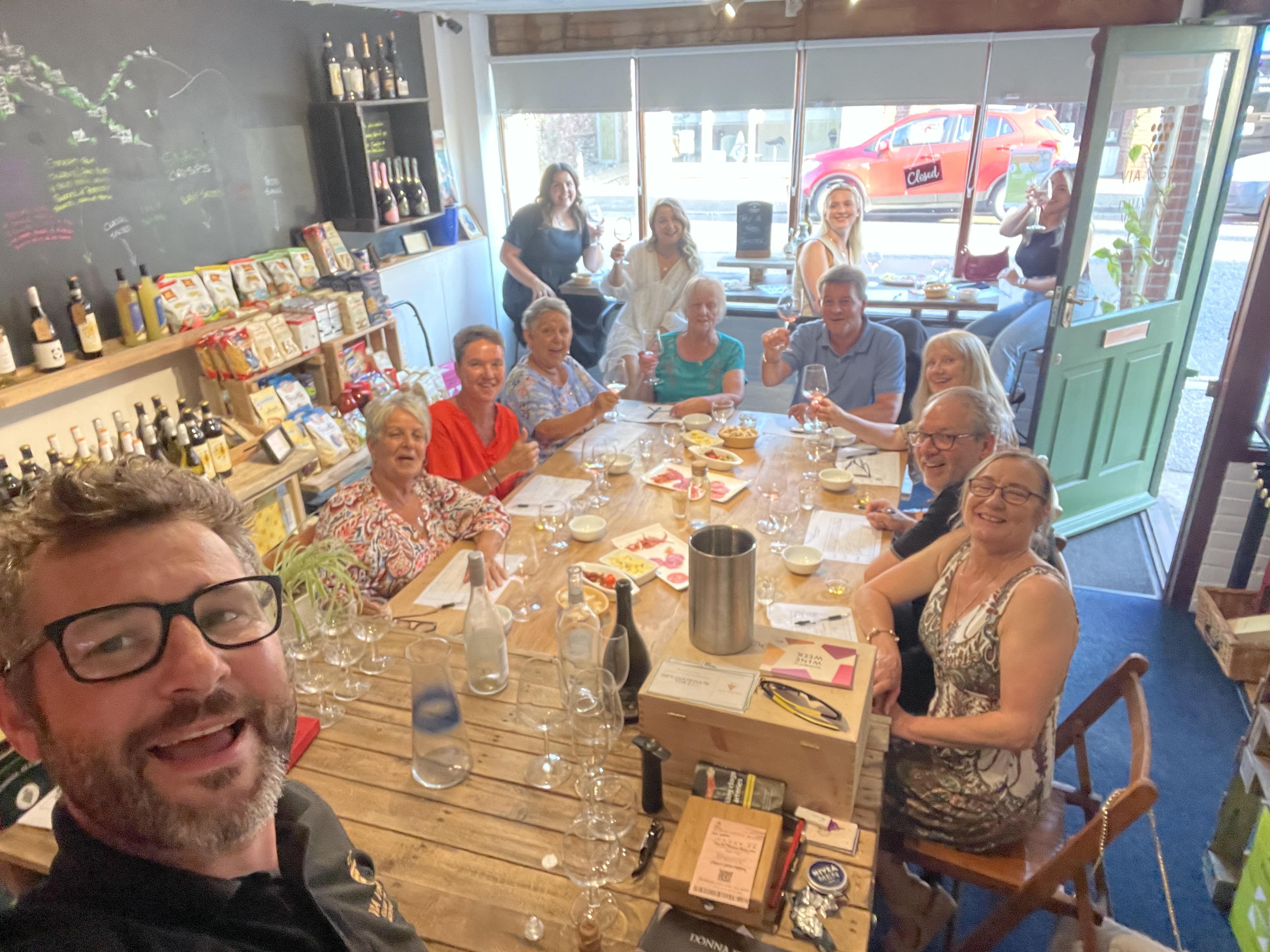 Wine tasting event in Gorleston and Great Yarmouth area. Italian wines from Italy.