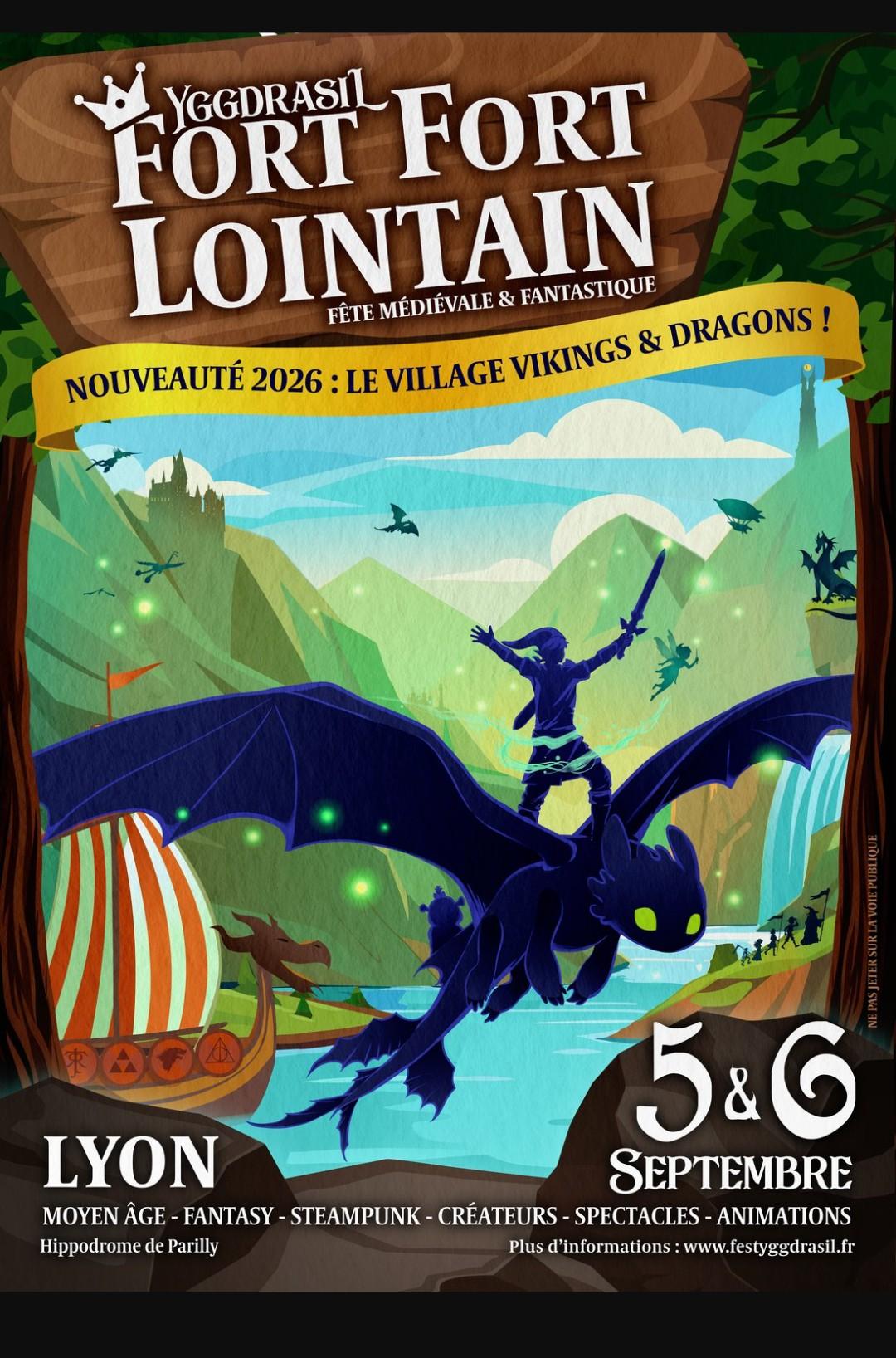 YGGDRASIL
"Fort fort Lointain"
Vikings et Dragons!