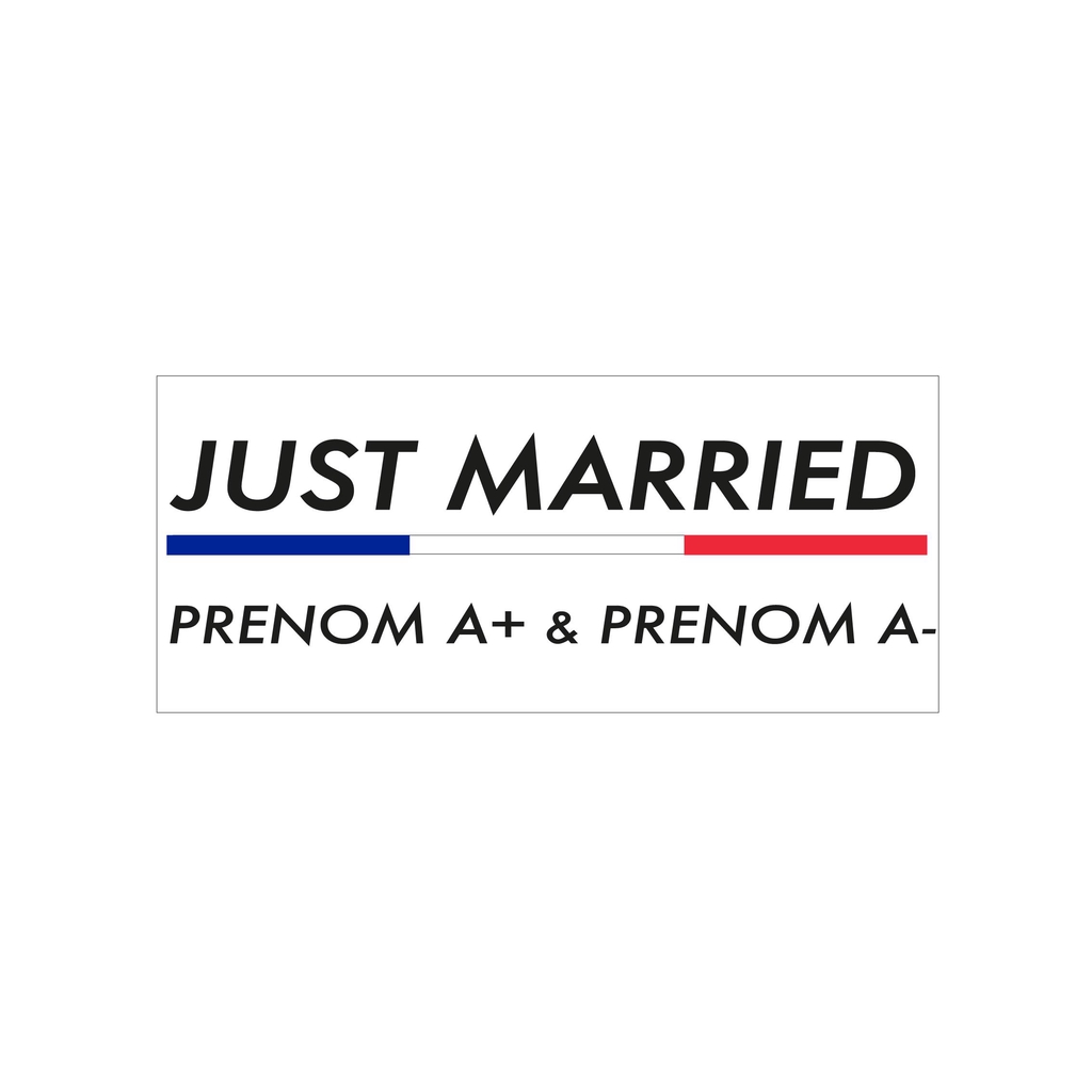 Nouveauté : le stickers mariage personnalisé pour les fans de rallye !