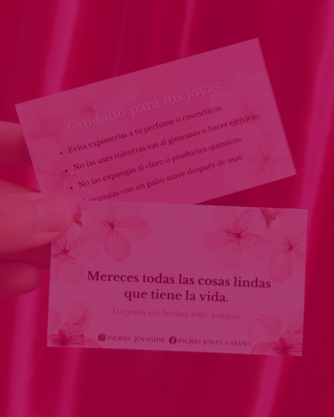 TARJETAS Y HANGTAGS