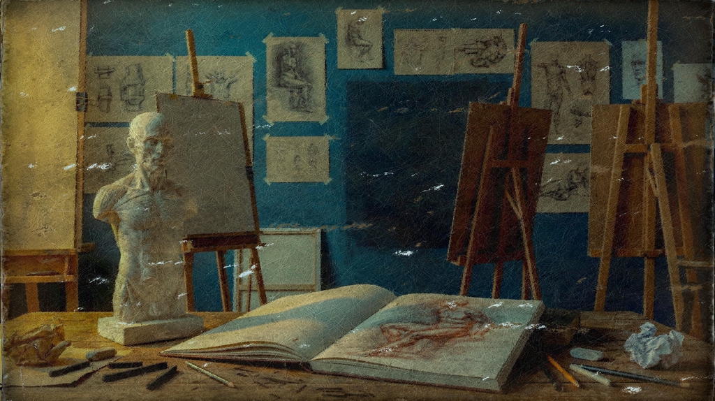 Life Drawing Milton Keynes: 
PTACTICE (Drop-ins) & STUDY(Courses)