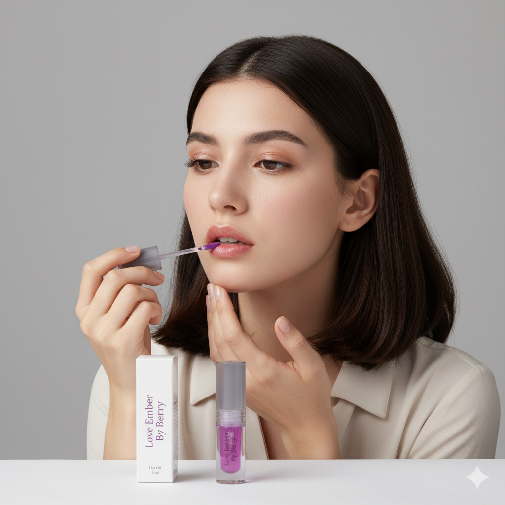 Love |ember by Berry - Universal Unisex Lip Gloss for Any Skin Tone