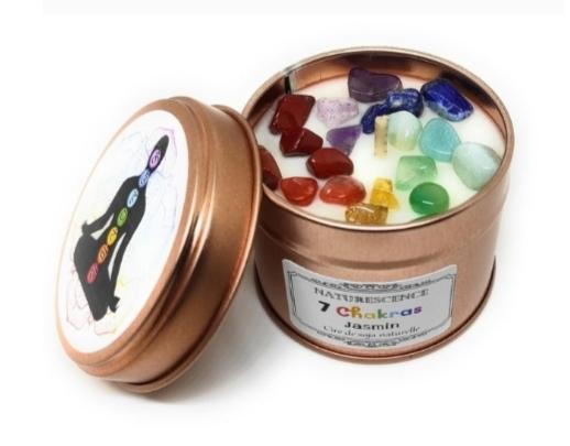 Bougie lithothérapie 