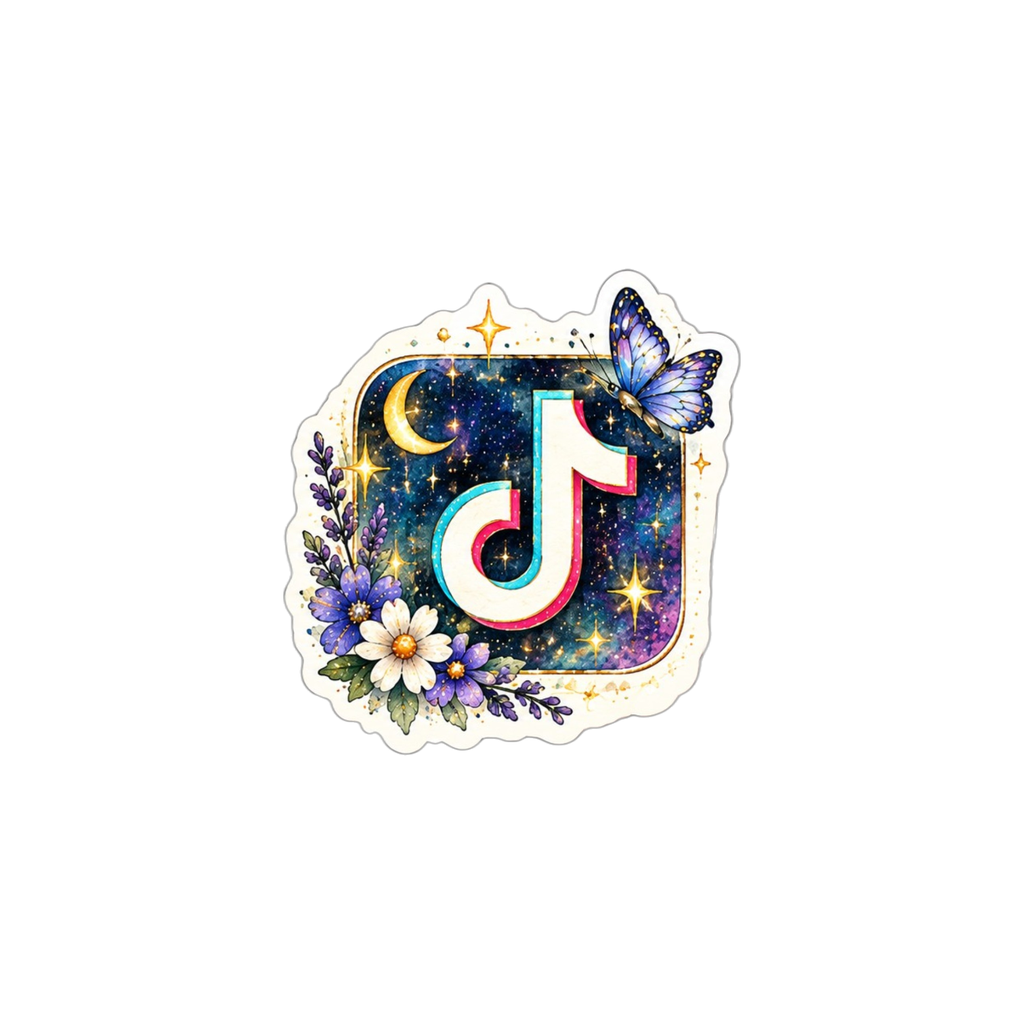 Logo TikTok dans le style Kaléli