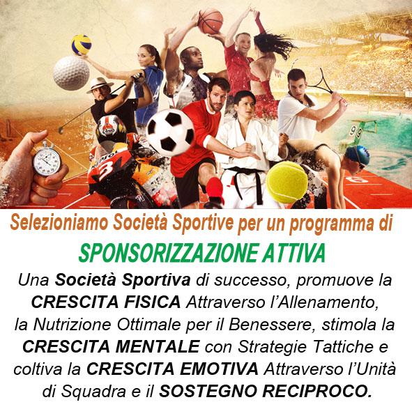 Sponsorizziamo Società Sportive 