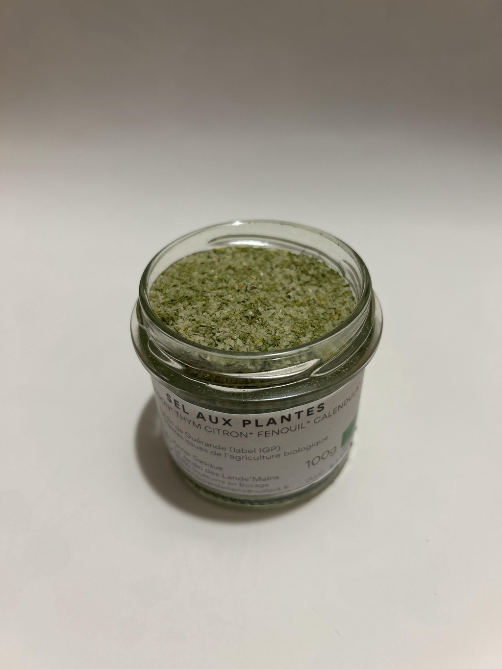 Sel fin de Guérandes aromatisés aux plantes pour sublimer vos plants! 