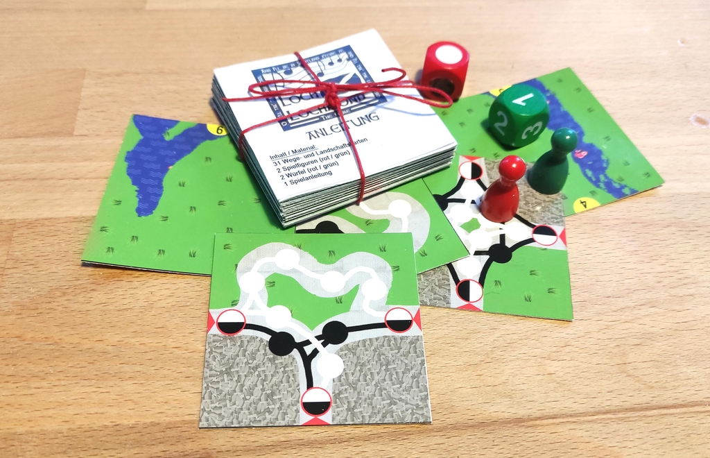 Spielfeldkarten Würfel