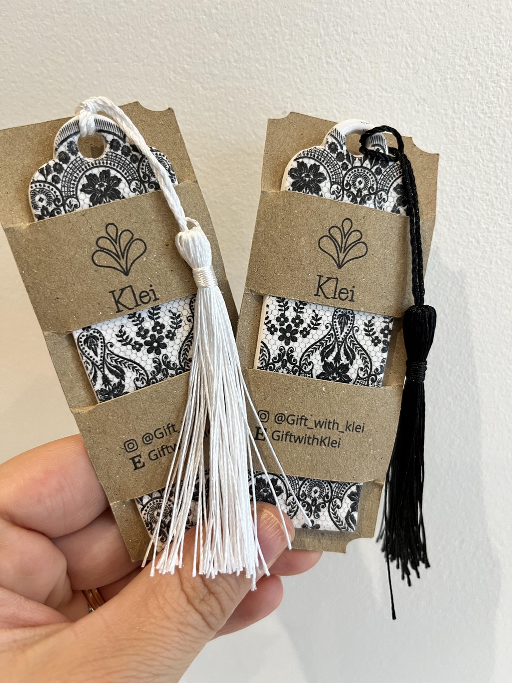 Polymer clay bookmarks