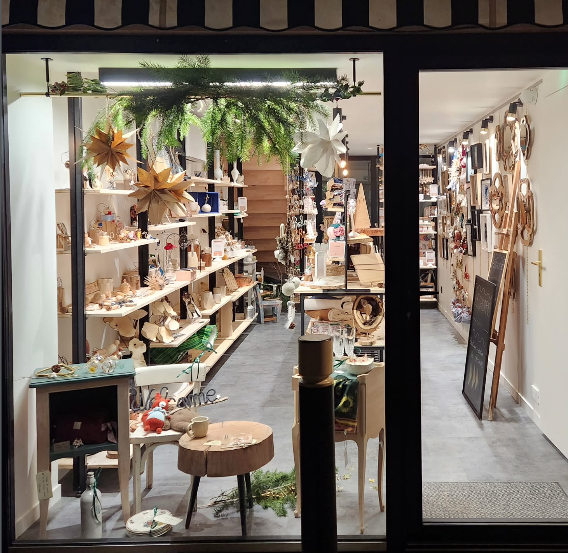 l'éhoppe dorée boutique de créateurs à Liergues