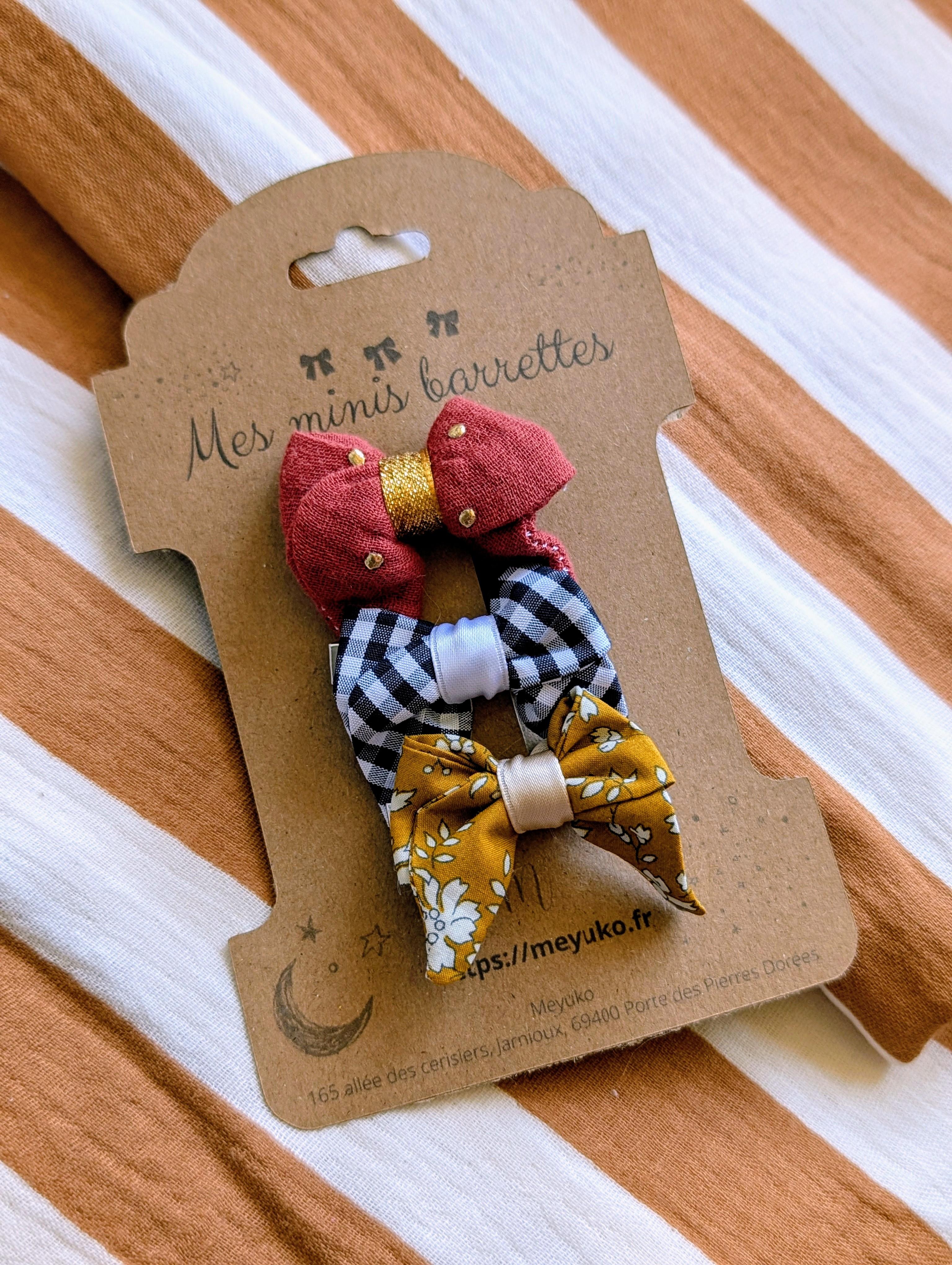 nouveautés barrettes cheveux