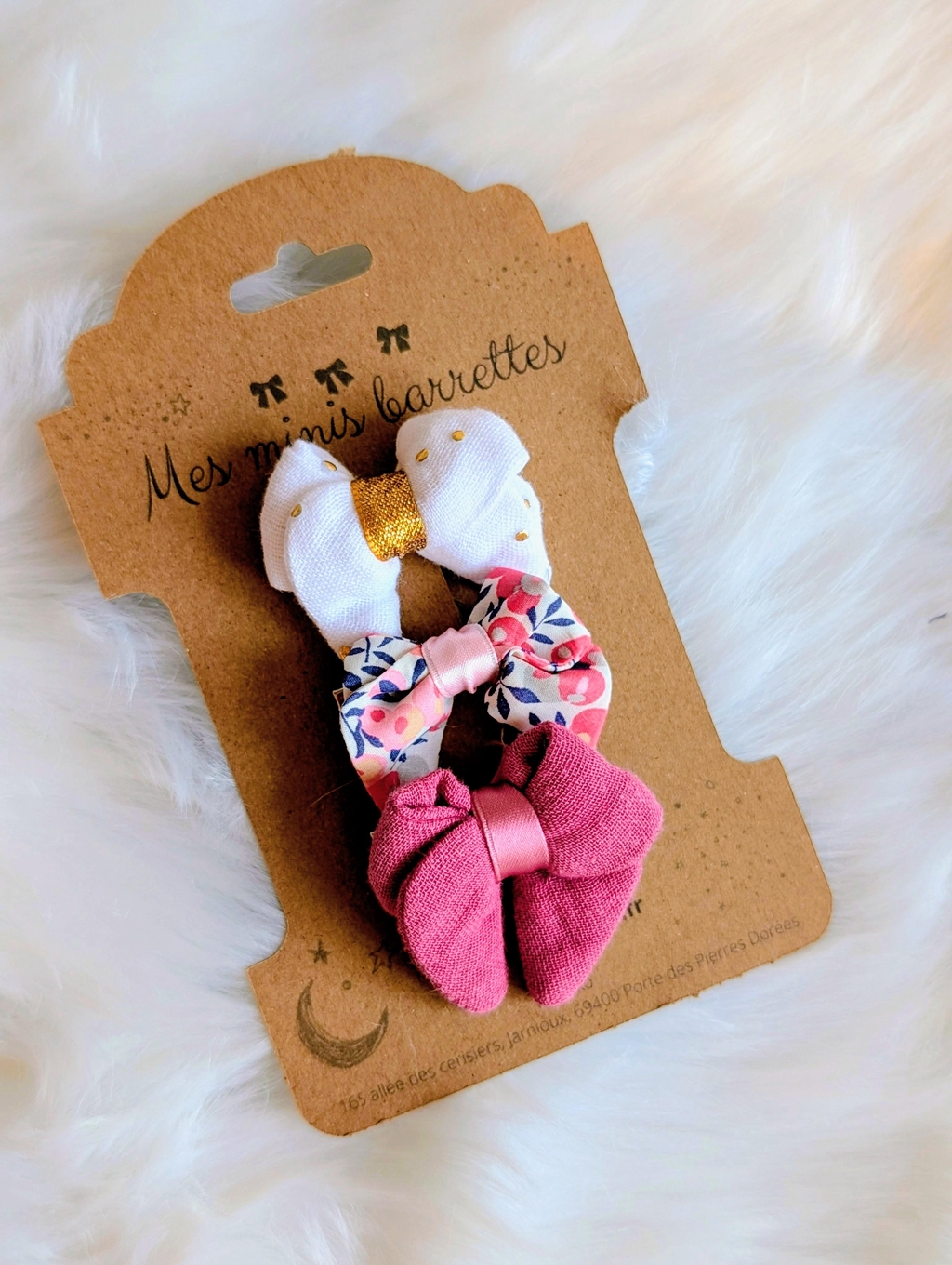 mini barrettes bébés