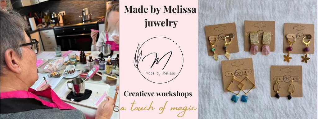 Creatieve workshops bij Made by Melissa juwelry