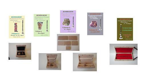 Volumes - Fascicules - Partitions - étuis à anches