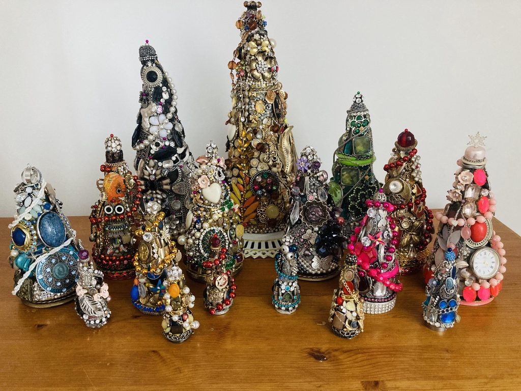 Jewelled Christmas Tree Decorations 