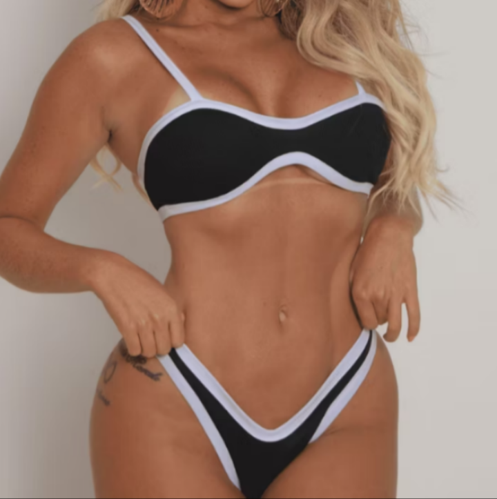 Biquíni Gringa Bicolor - Sucesso nas Vendas! 💥💥💥