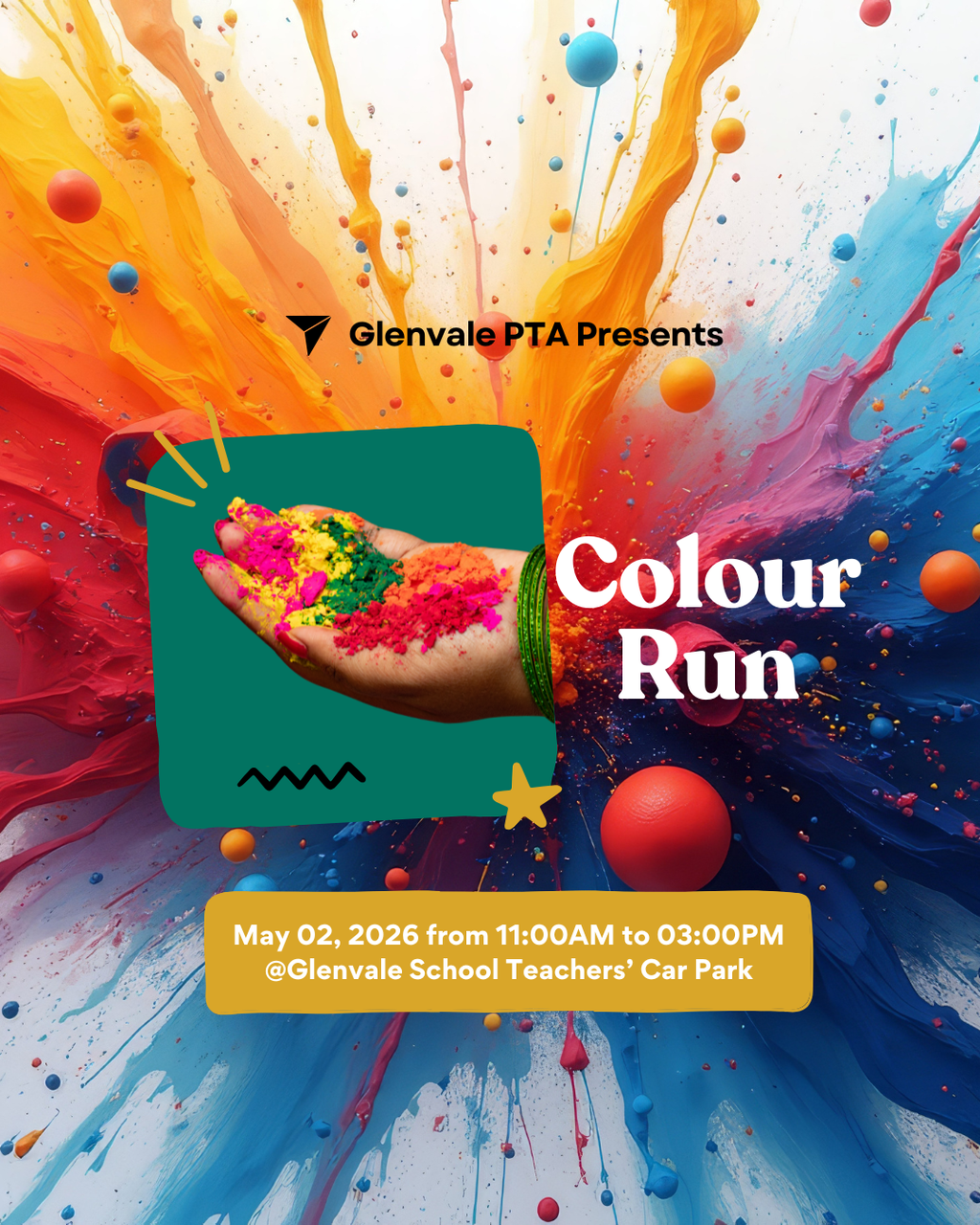 🎨 Glenvale Colour Run 2026