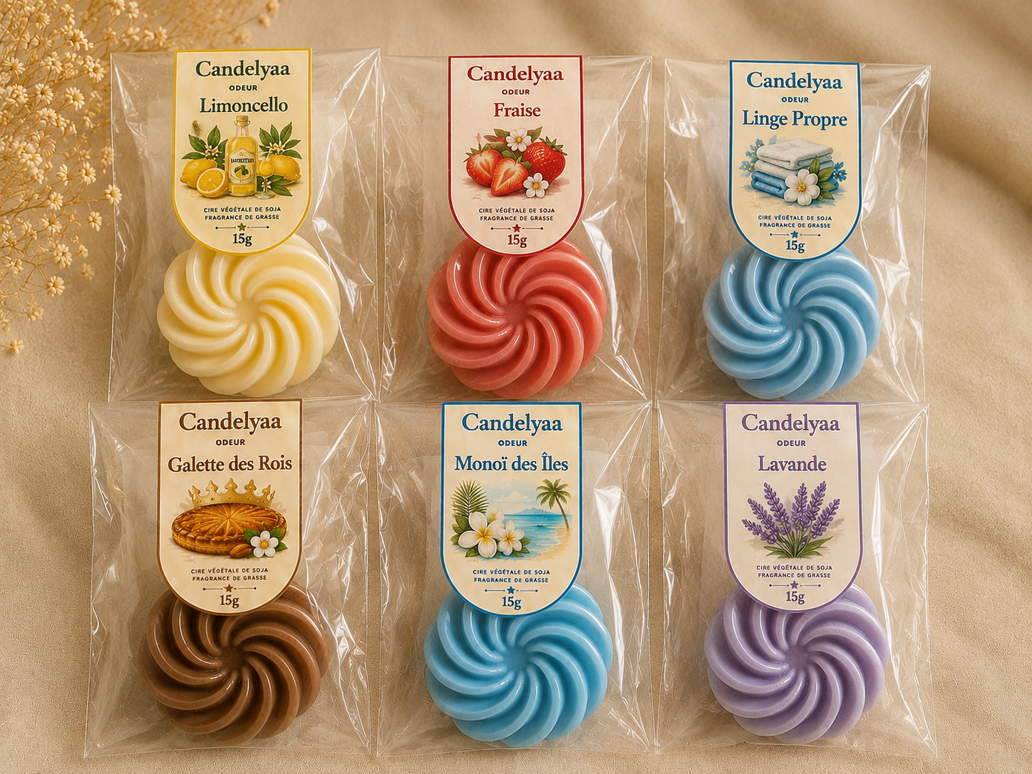 Fondant parfumé spirale 🌀