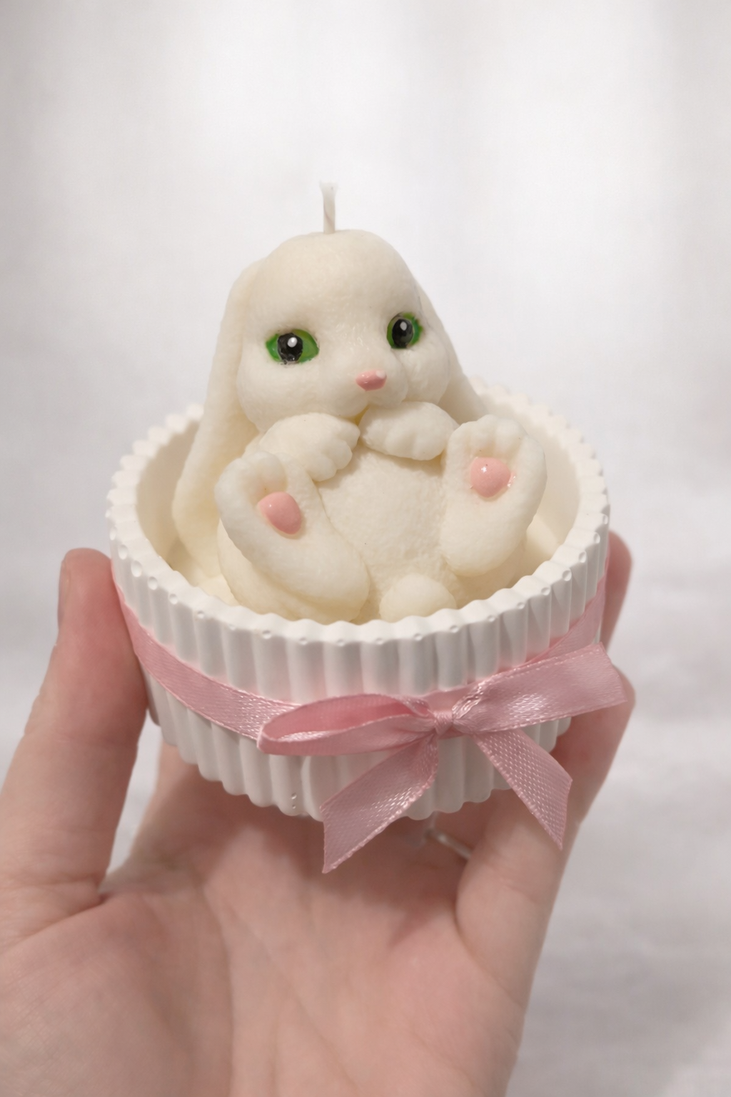 Découvrez nos bougie avec leur contenant en jesmanite 