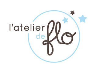 Ici le logo de l'Atelier de Flo