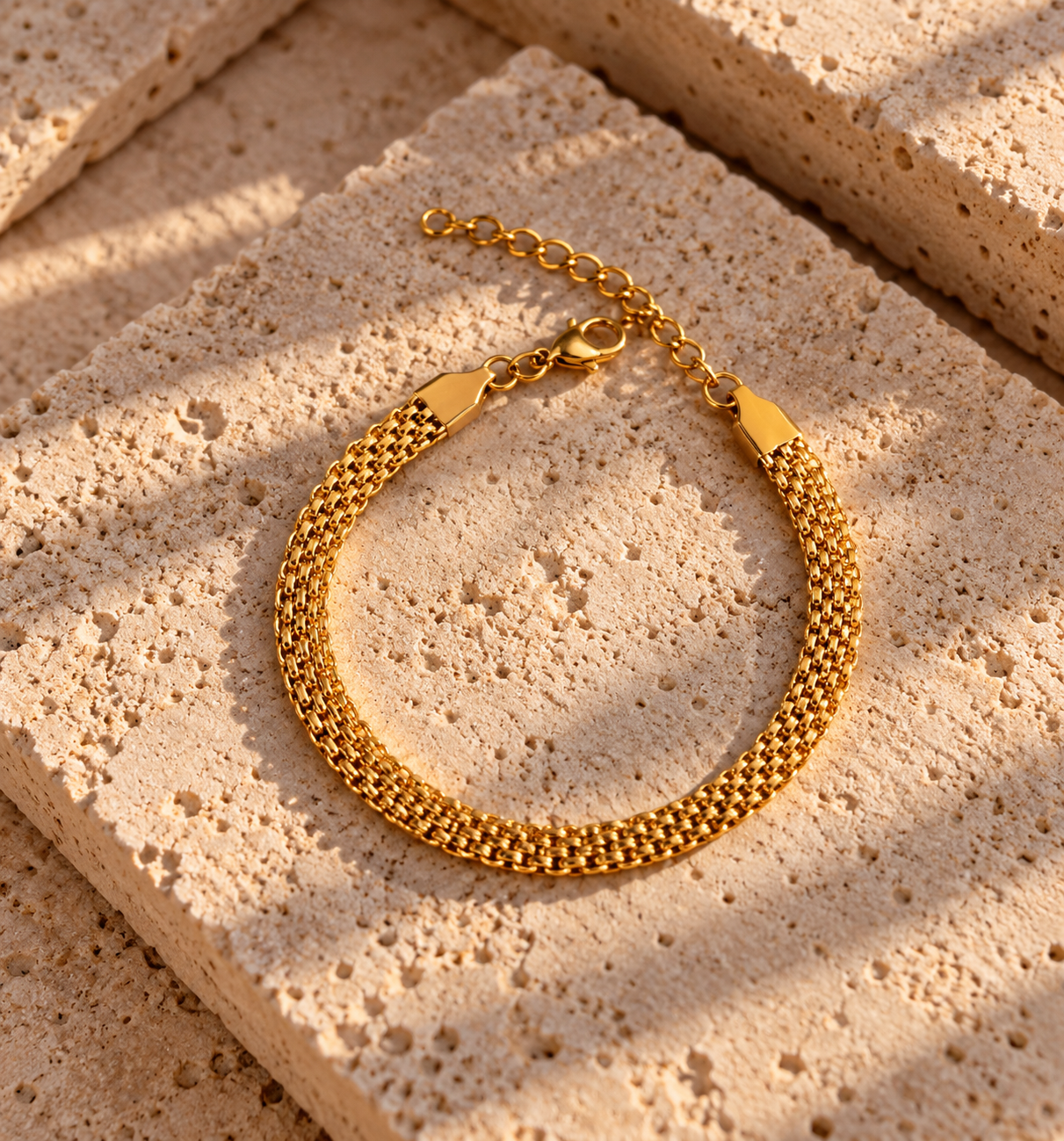 Bracelet doré homme – Collection Sohely Jewelry