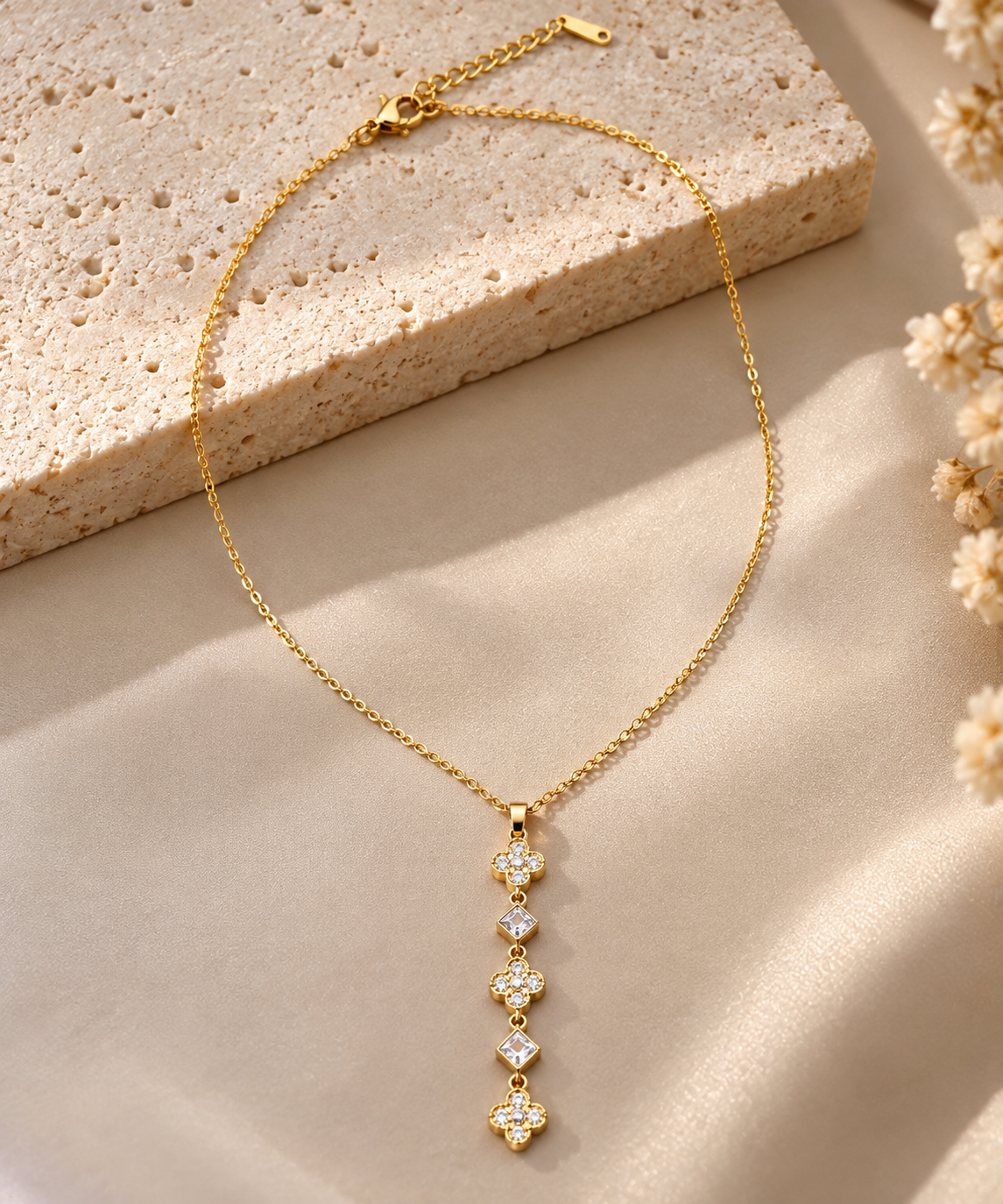 Collier doré femme – Collection Sohely Jewelry