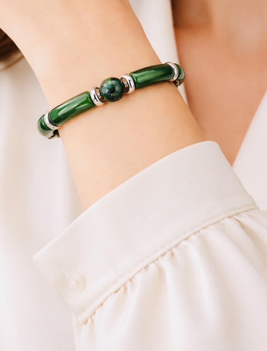 Bracelet Acrylique & Pierre