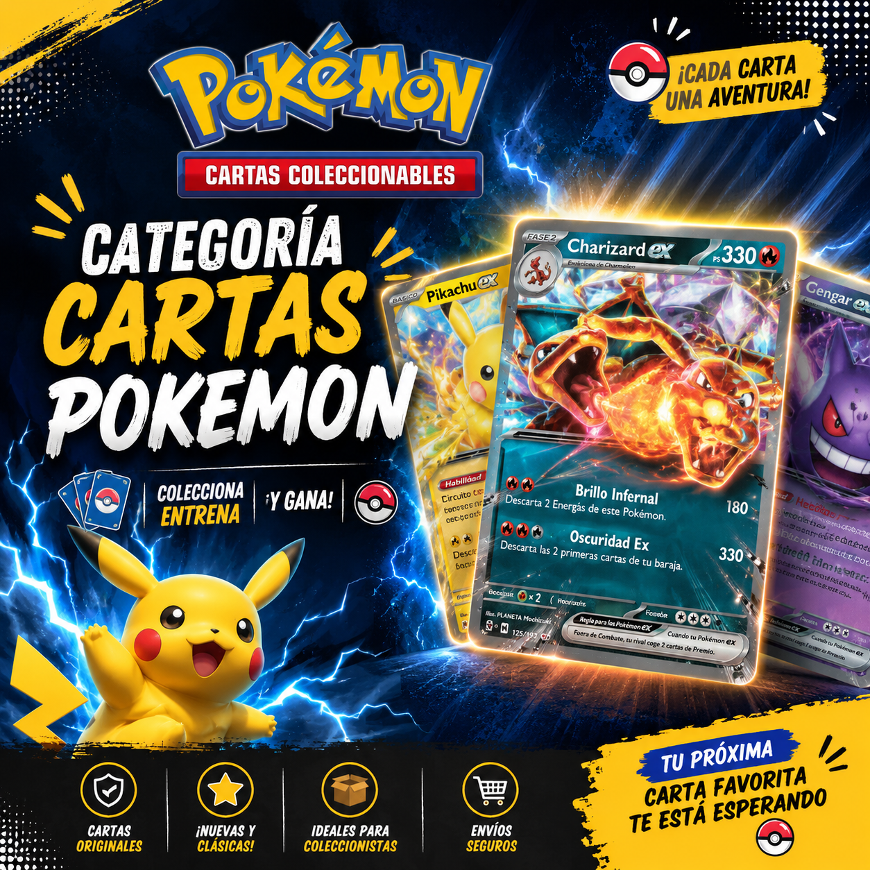 Cartas Pokémon