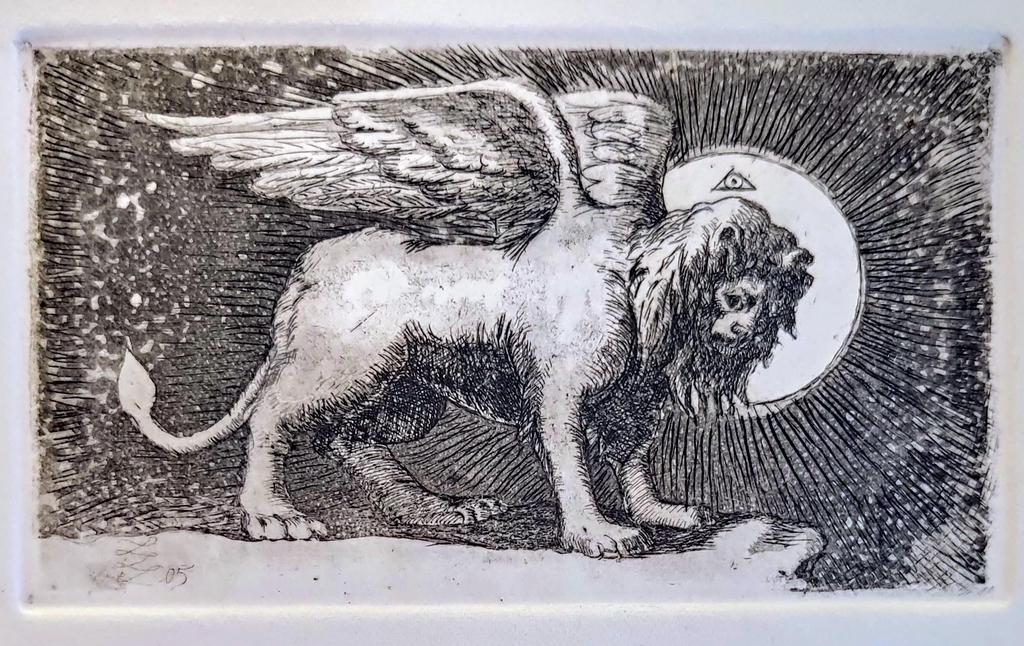 Stefan Pope original painting – Venetian atelier