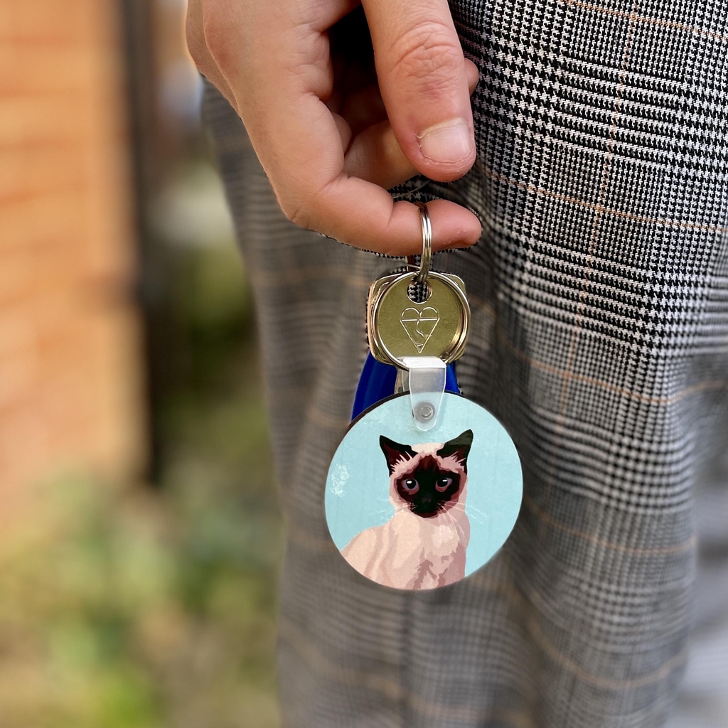 Cat Keyring