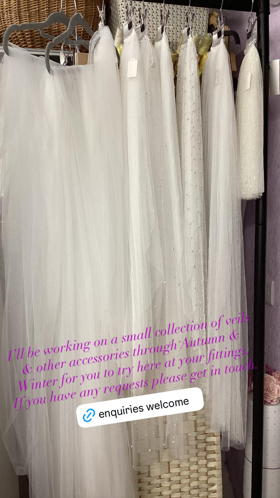 Handmade bridal accessories