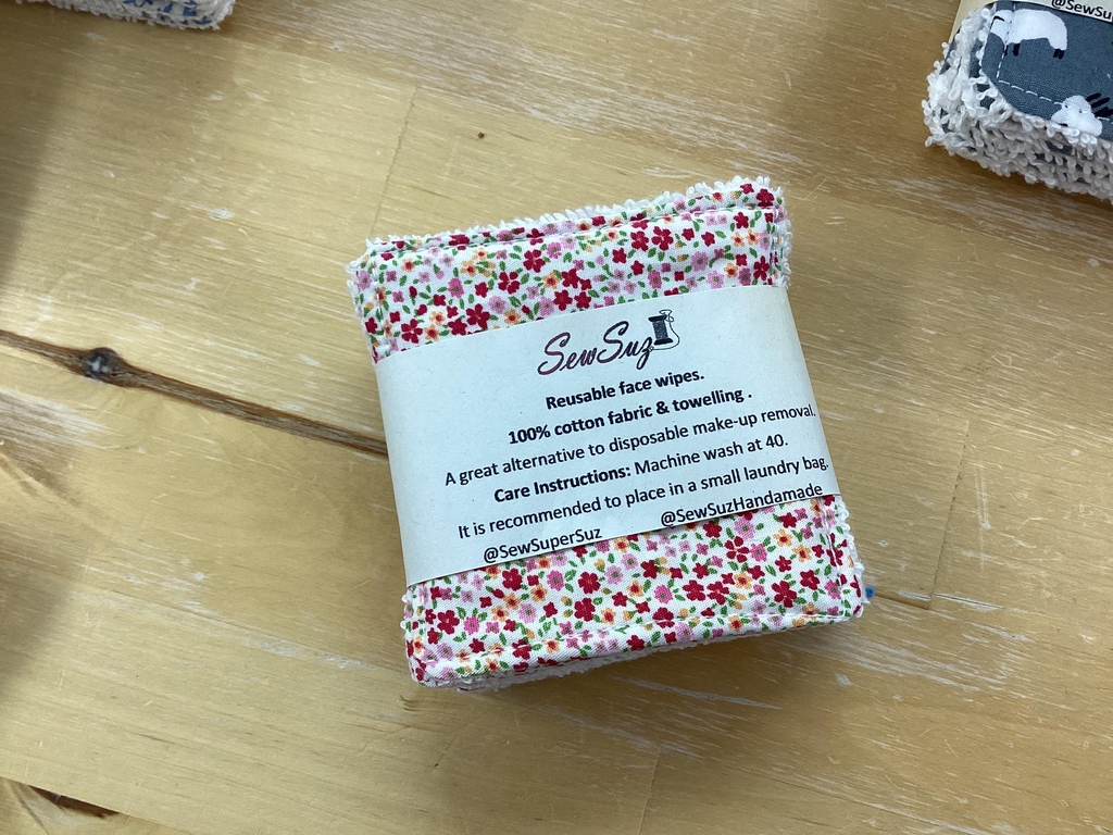 Reusable Face wipes for make up removal