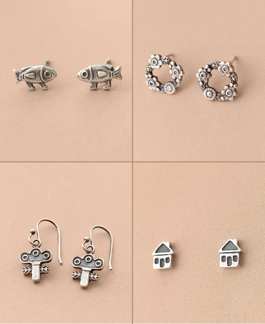 Silver 925 Earrings