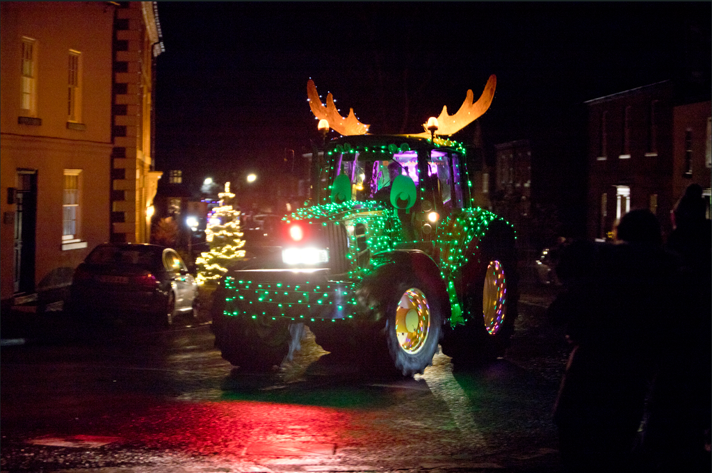 Alne Charity Tinsel Tractor Run 2025