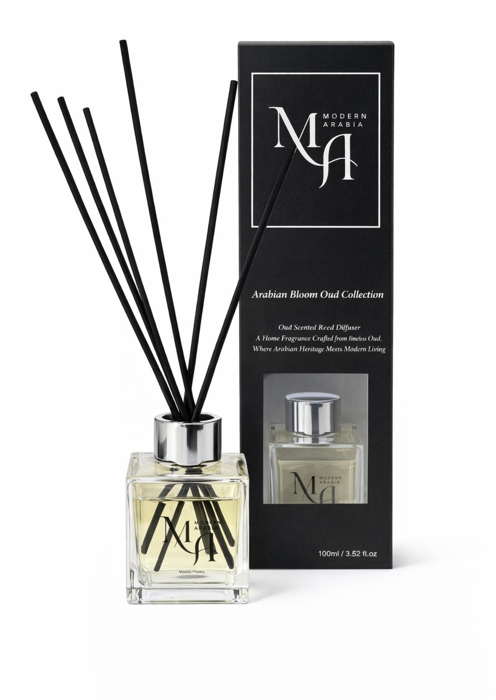 Floral Oud Reed Diffusers UK | Luxury Arabian Home Fragrance by Modern Arabia