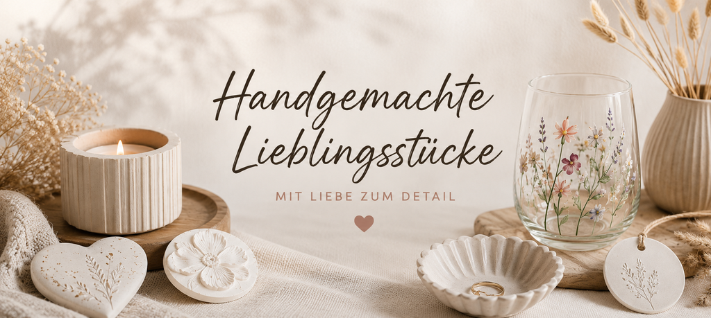 Handgemachte Lieblingsstücke & kreative Workshops