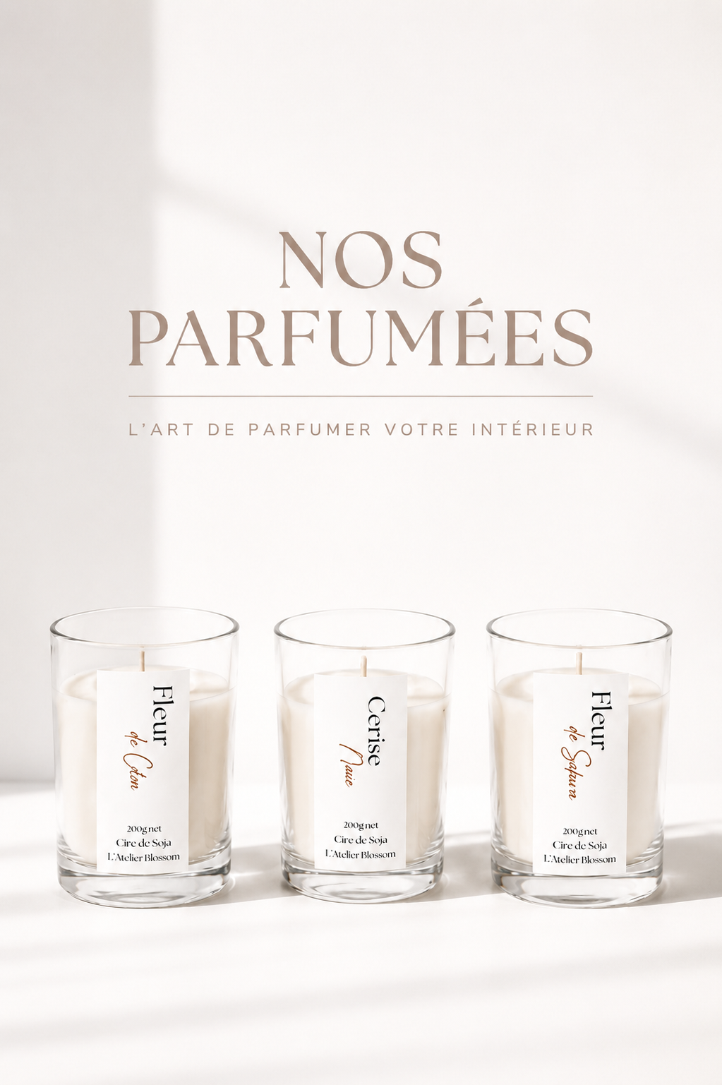 Bougies parfumées