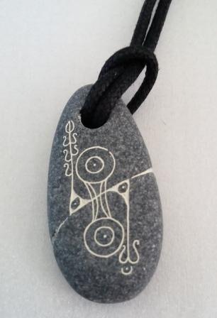 Pebble pendants